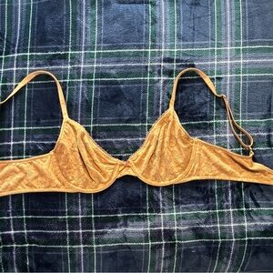 Victoria's Secret Lace Underwire Bra - Golden Brown